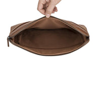 Sleek genuine leather slim laptop bag designed for 12–16" laptops and tablets, featuring a soft suede interior to protect
against scratches. Lightweight yet durable, it offers stylish over-the-shoulder carrying for work, school, or travel.
Perfect for professionals seeking elegance and functionality.