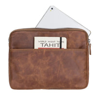 Sleek genuine leather slim laptop bag designed for 12–16" laptops and tablets, featuring a soft suede interior to protect
against scratches. Lightweight yet durable, it offers stylish over-the-shoulder carrying for work, school, or travel.
Perfect for professionals seeking elegance and functionality.
