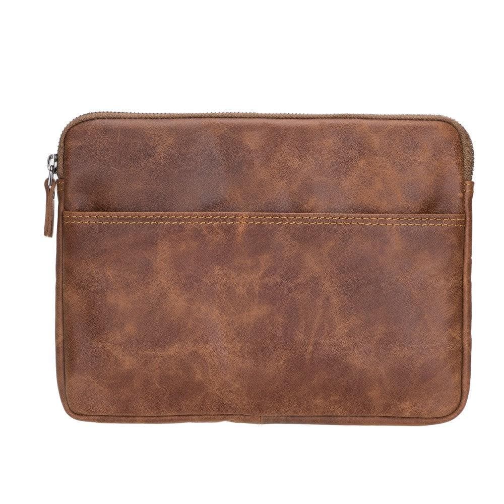 Sleek genuine leather slim laptop bag designed for 12–16" laptops and tablets, featuring a soft suede interior to protect
against scratches. Lightweight yet durable, it offers stylish over-the-shoulder carrying for work, school, or travel.
Perfect for professionals seeking elegance and functionality.