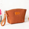 Luna Leather Makeup Bag