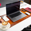 Natural Leather Desk Mat Small