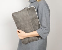 AWE Genuine Leather Sleeves Brown