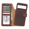 Magic Google Pixel 8 Detachable Leather Wallet Case