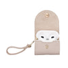 Mai Snap AirPods 3 and AirPods 4 Leather Case with Hook