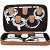 Leather Travel Cable Organizer