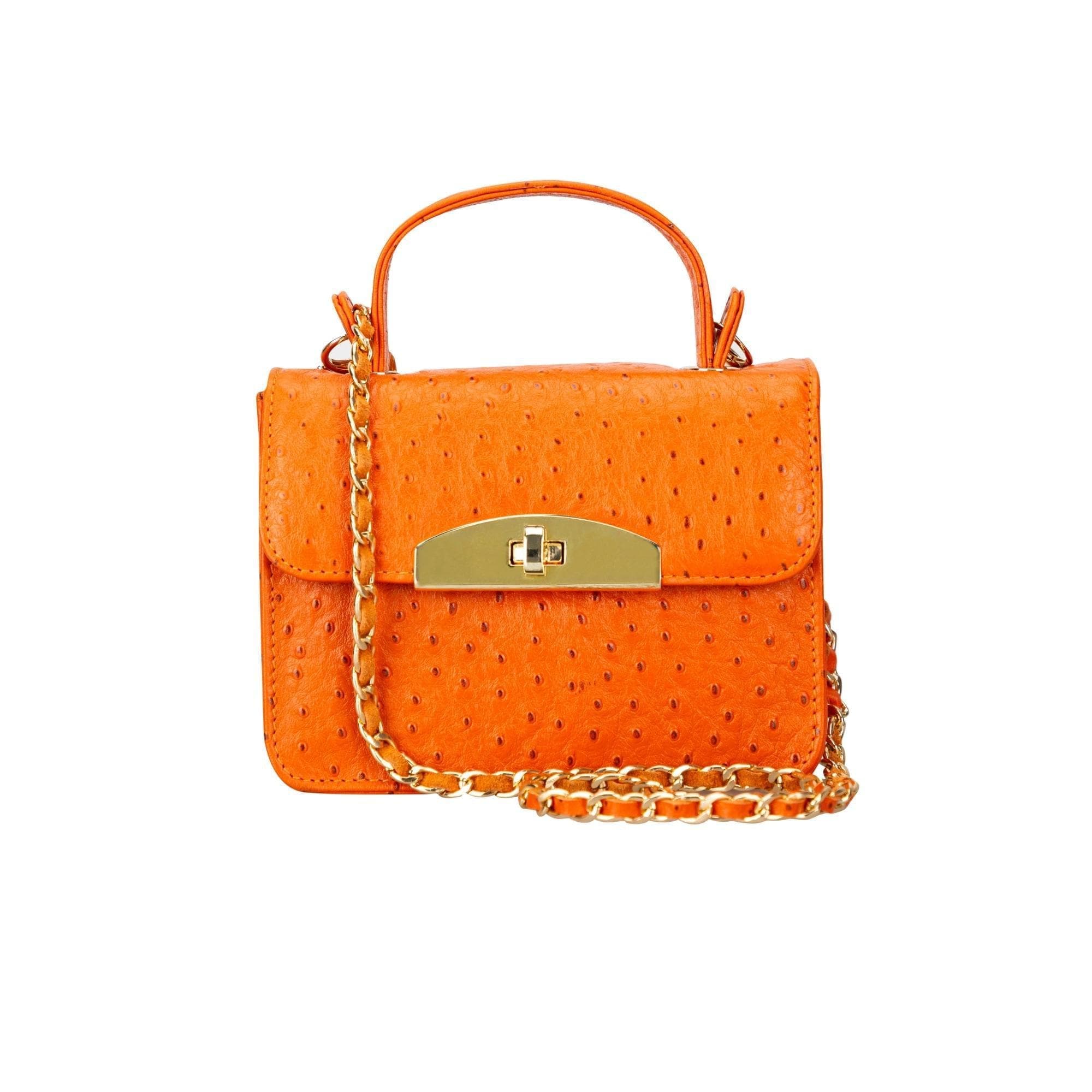 Bouletta Alisha Geniune Leather Women’s Bag Black Ostrich