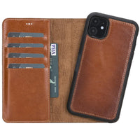 Apple iPhone 11 Series Detachable Leather Case / MW