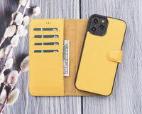 Apple iPhone 12 Series Detachable Leather Case / MW iPhone 12 Pro Max 6.7" / FL1