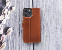 Apple iPhone 12 Series Detachable Leather Case / MW
