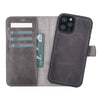 Magic iPhone 12 Mini Detachable Leather Wallet Case
