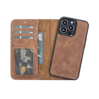 Apple iPhone 13 Series Detachable Leather Case RFID/ MWW iPhone 13 6.1" / RST2EF