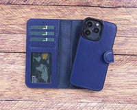 Apple iPhone 13 Series Detachable Leather Case RFID/ MWW iPhone 13 Pro 6.1" / Dark Blue