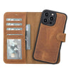 Magic iPhone 14 Pro Max Detachable Leather Wallet Case