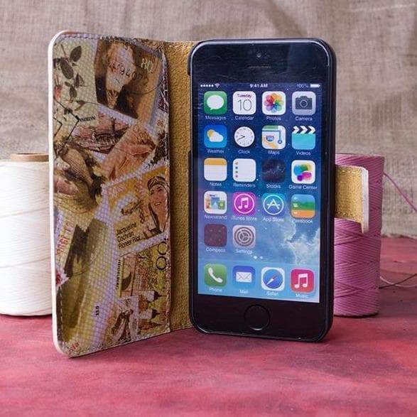 Apple iPhone 5 Leather Case / WC - Wallet Case