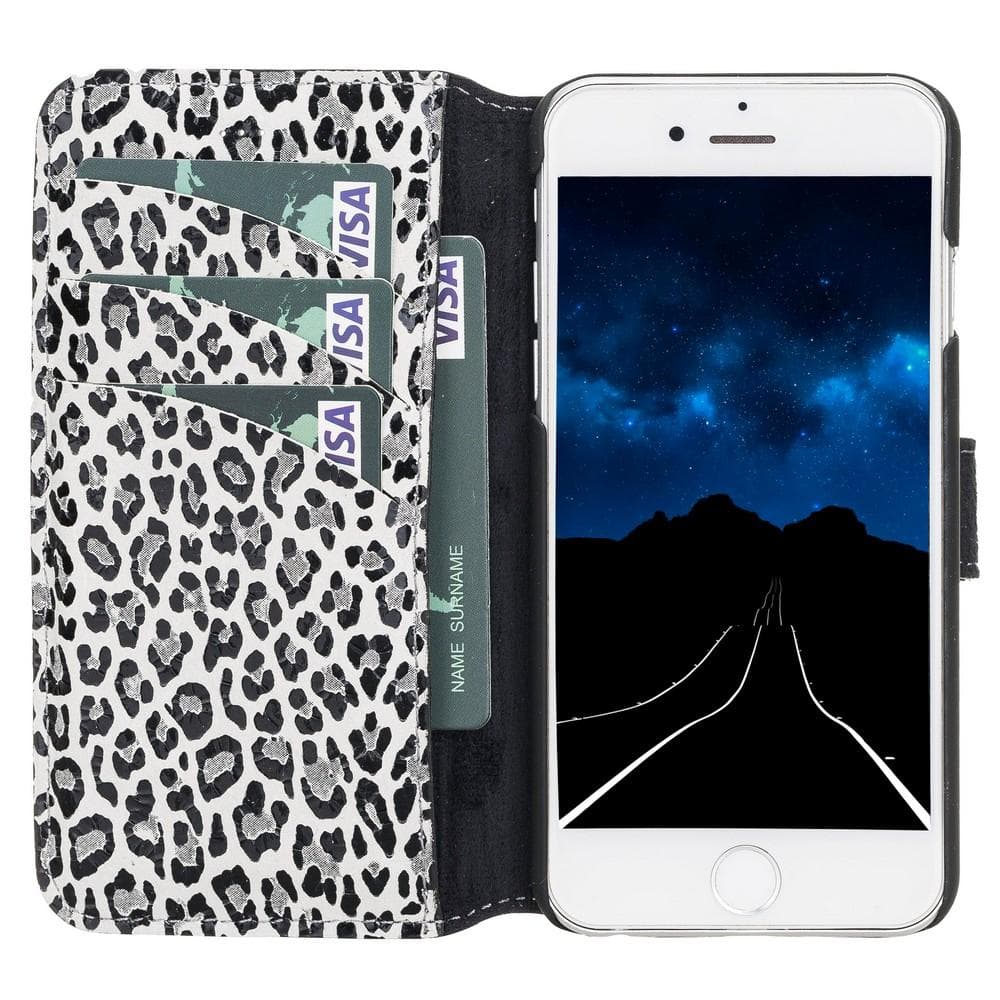 Apple iPhone 6/6S Leather Case / WC - Wallet Case BRN4