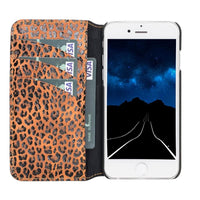 Apple iPhone 6/6S Leather Case / WC - Wallet Case BRN4