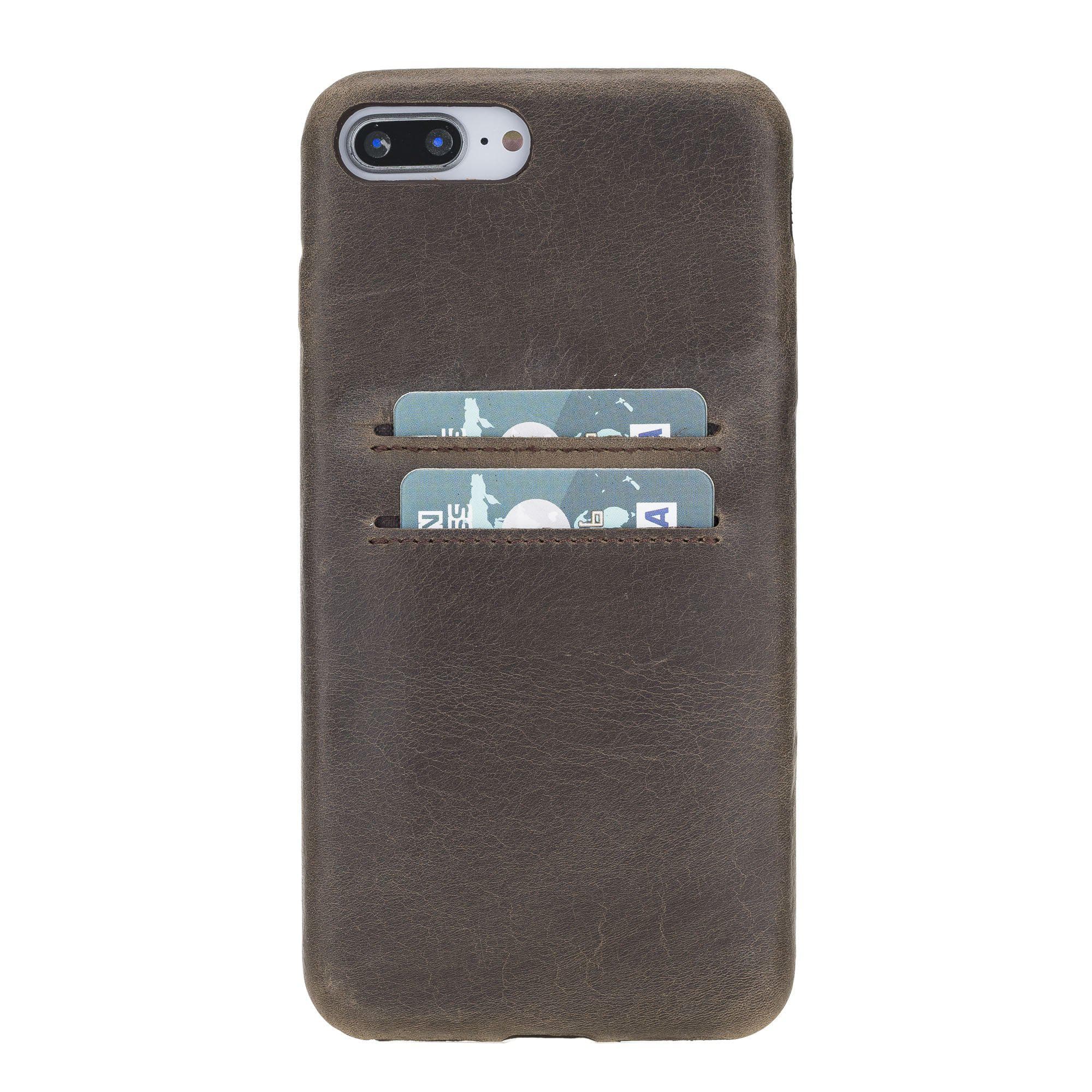 Apple iPhone 7/8 Plus Leather Case / UCCC - Ultra Cover with Card Holder B13