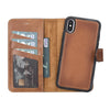 Magic iPhone XS Max Detachable Leather Wallet Case