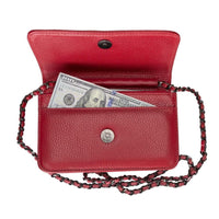 Carmela Geniun Leather Women Bag Black
