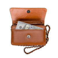Carmela Geniun Leather Women Bag Tan