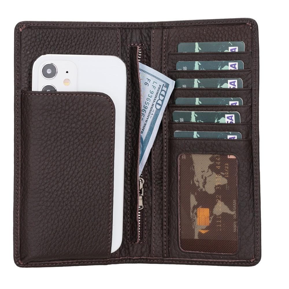 Evra Universal Leather Wallet Case 7" FL2