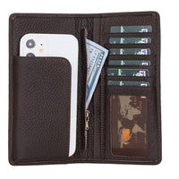 Evra Universal Leather Wallet Case 7" FL2