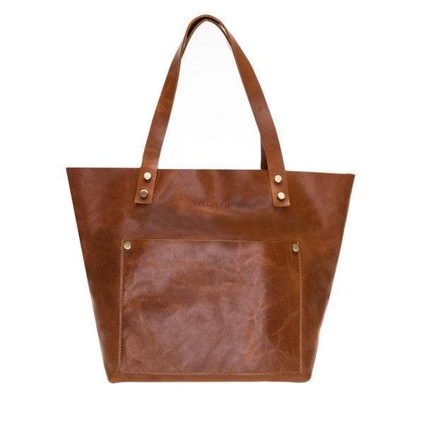 Geniun Leather Women Moon Tote Bag Bouletta