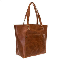 Geniun Leather Women Moon Tote Bag Large / G19