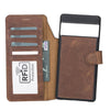 Magic Google Pixel 6 Pro Detachable Leather Wallet Case