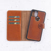 Magic Google Pixel 5 Detachable Leather Wallet Case