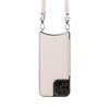 Saff iPhone 12 Pro Max Leather Case with Shoulder Strap