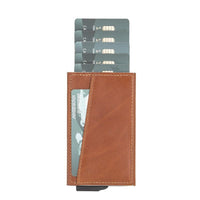 Mondello Leather Pop-Up Card Holder