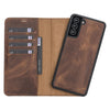Magic Samsung Galaxy S21 Ultra Leather Detachable Wallet Case