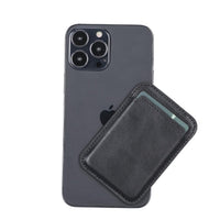 Maggy NE Magnetic Leather Card Holder FL12