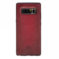 Bouletta Samsung Galaxy Note 8 Leather Wallet Case Samsung Note 8 / Red